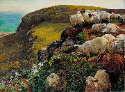 William Holman Hunt Our English Coasts oil on canvas